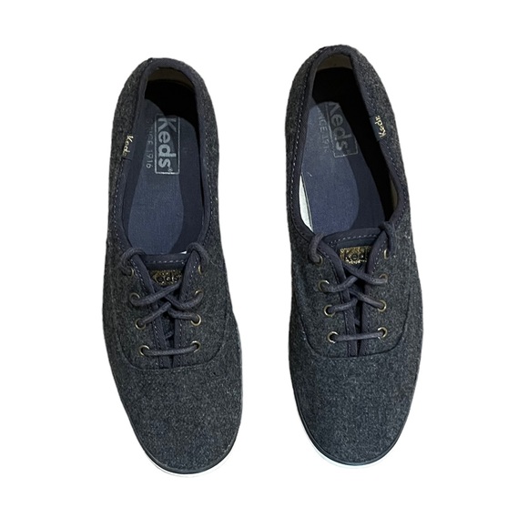 Keds Champion Wool Blend Low Top Sneakers. - Picture 2 of 10